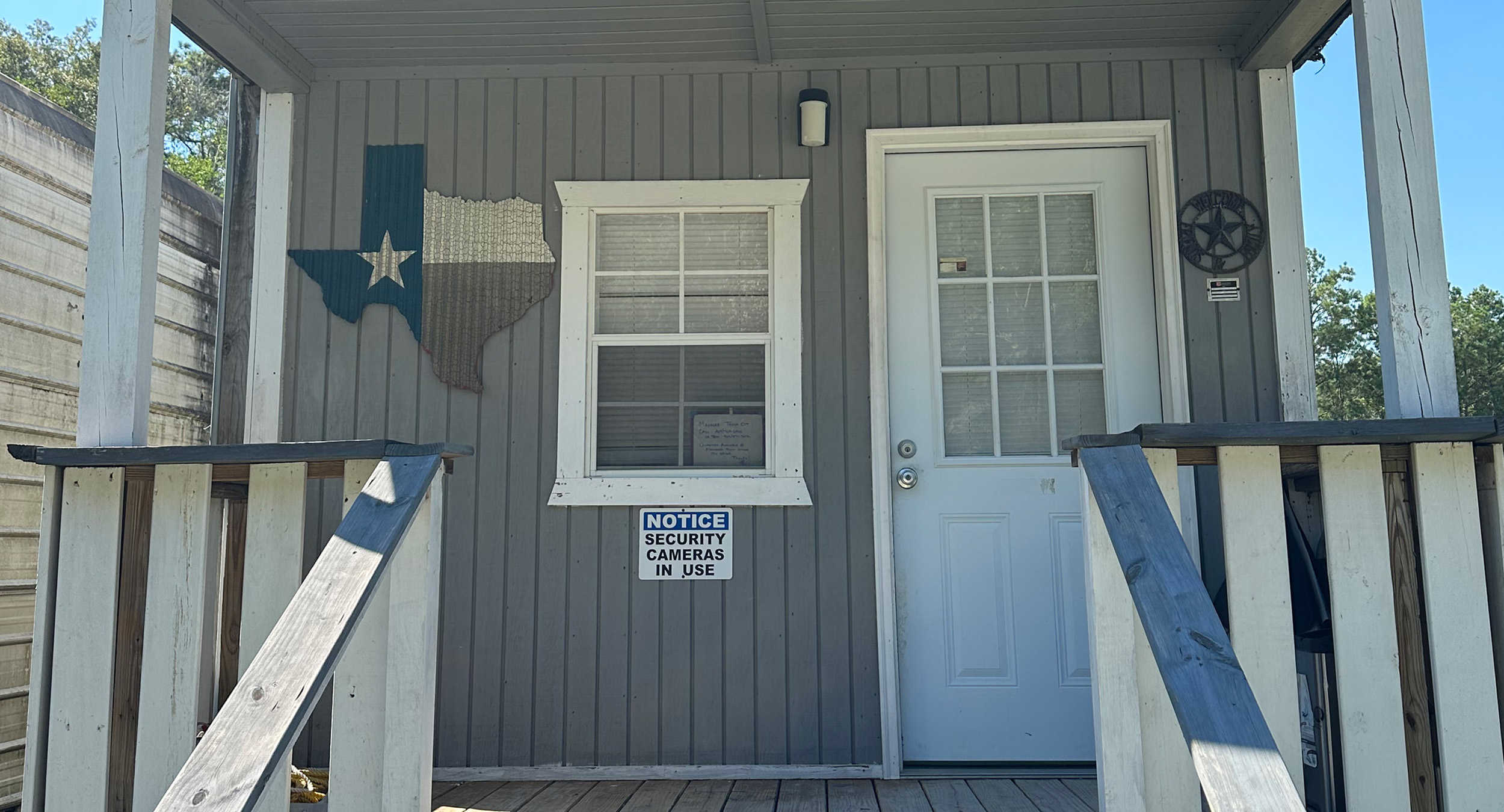 The office building at Texas Star RV Community.
